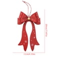 thumbnail image 3 of Christmas Decorations, Metal Bow Christmas Ornament, Vintage Christmas Decor, Christmas Bow, for Xmas Tree, Home, Party, Holiday Christmas Decorations, 3 of 6