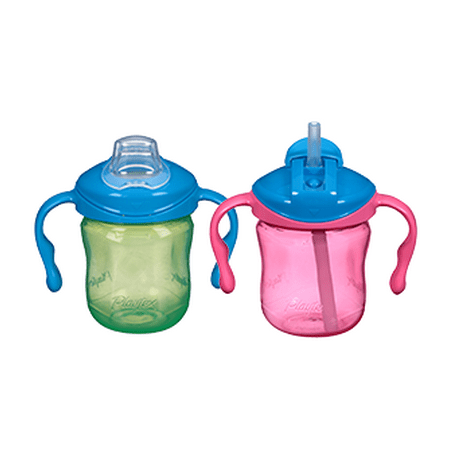 Playtex Sipsters Stage 1 Straw and Spout Trainer Sippy Cup 6oz (Best Training Straw Cup)