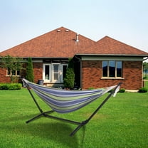 Ktaxon Portable Outdoor Polyester Hammock Set Garden Swing Set