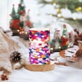 thumbnail image 2 of Yayeee Flameless Candles with Remote Flickering Battery Operated Multi Color Changing, Purple Colorful Circles, 2 of 7