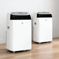 thumbnail image 1 of IdealHouse 2 Pack 12000 BTU Portable Air Conditioners, 3-in-1 Cooling Dehumidifier Fan, 24H Timer Sleep Mode Remote Control, Window Kit Included for 550 Sq Ft Indoor Space, 1 of 6