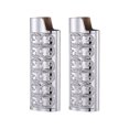 thumbnail image 1 of Relieve Case Ligero Grabado Manga Ligera Vintage para Lighter J6 (plata), 1 of 9