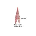thumbnail image 3 of INSPIRE CHIC Women's Polka Dots Print Skinny Neck Scarves Double-Sided Neckerchief Pink, 3 of 5