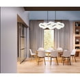 thumbnail image 3 of 47210-011 Eurofase Lighting Nuvola - 92W 2 LED Chandelier-17.5 Inches Tall and 9 Inches Wide-Gold Finish, 3 of 4