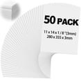 thumbnail image 1 of Placas de espuma Frienda, 50 unidades, 3 mm de grosor, 35,5 x 28 cm, color blanco, 1 of 6
