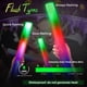 thumbnail image 3 of Barras luminosas Bietrun de espuma, 53 unidades, con 3 modos de parpadeo colorido, 3 of 7