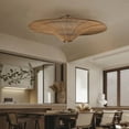 thumbnail image 3 of Arturesthome Large Modern Rattan Pendant Light Ceiling Lampshade 80CM, 3 of 10
