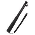 thumbnail image 1 of Action Camera Extension Pole, Action Camera Selfie Stick 360 Ball Head Aluminium Alloy Silicone 3 Sections  for Photography, 1 of 7