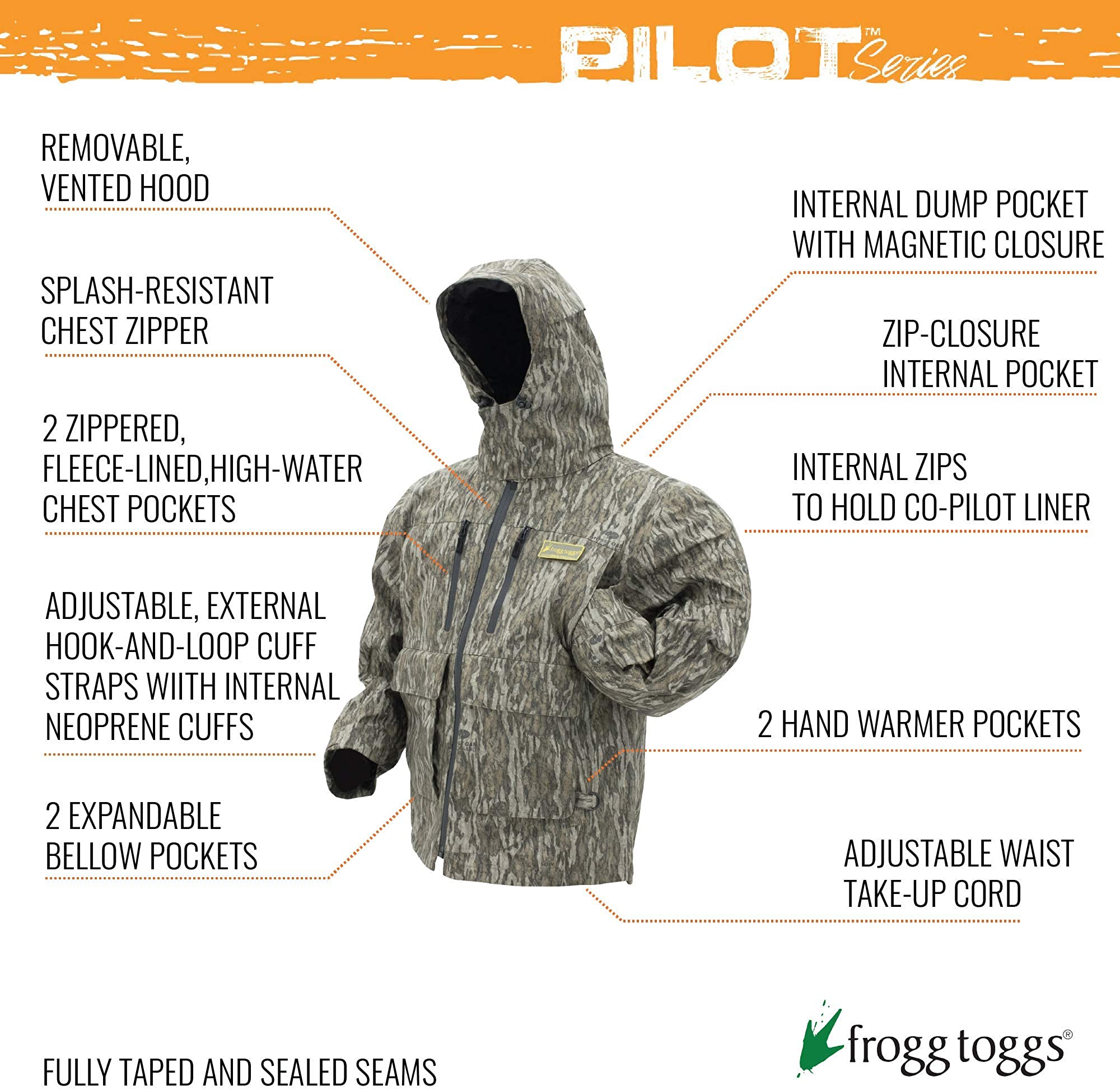 frogg toggs co pilot liner