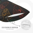 thumbnail image 5 of Haiem Pillowcase for Hair and Skin Queen - Gamepad Joystick Game Printed Soft Pillowcase with Envelope Closure-14"x20", 5 of 9