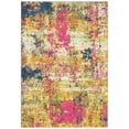 thumbnail image 6 of Garvee Soft Touch Modern Abstract Washable Yellow Area Rug, 8' x 10', Fade Resistant, 6 of 6