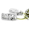 thumbnail image 2 of Krator 2pcs Mini Motorcycle LED Turn Signals Indicators Blinkers Lights Compatible with Metric Cruisers, Sport Bikes, Choppers, Harley Davidsons, Suzuki, Honda, Kawasaki, Yamaha, 2 of 5