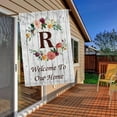 thumbnail image 3 of Hello Spring Flowers Summer Initial Letter Monogram S House Flag Welcome to Our Home Warminghouse Decor Banner for Outside 28X40 Inch Double Sided, 3 of 6