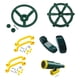 thumbnail image 3 of Accesorios para parques infantiles, juegos al aire libre, accesorios para columpios, piezas de barco pirata para columpios, gimnasio de jungla, casa de juegos para niños Verde A, 3 of 9