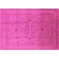 thumbnail image 1 of Ahgly Company Indoor Rectangle Oriental Pink Industrial Area Rugs, 4' x 6', 1 of 4