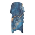thumbnail image 2 of HELLHERO Swirls Swimwear Coverup Long High Quality Fabrics Casual Long Kimono Swimsuit Cover Up, 2 of 6