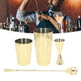 thumbnail image 6 of Professional  Shaker Set, 304 Stainless Steel, Durable  Rust,Proof, Includes Jigger  Strainer, 6 of 6