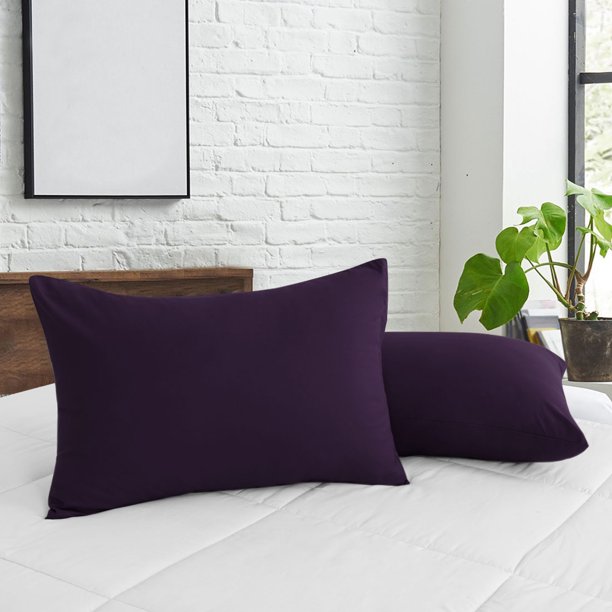 PiccoCasa Solid Print Nature Machine Washable Handmade 600 Thread Count