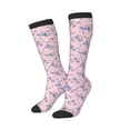 thumbnail image 2 of Fotbe Butterfly print Women's Men's Novelty Crew Socks Cotton Socks Knee High Socks for Walking,Running,Nurses,Pregnancy, 2 of 8