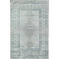 thumbnail image 2 of Freida FY20A Grey Ivory Vintage Farmhouse Light Gray Area Rug, 5'x7', 2 of 5