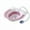 Pink-135, variant on Sitz Bath Kit for Toilet Seat, Collapsible Plastic Basin with Flusher Hose, Non-slip Wide Seat & Deep Bowl for Postpartum Recovery and Hemorrhoid Care, Easy to Store and Ll for Home Use
