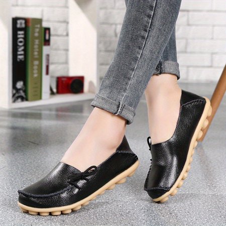 

Women s ComfySoft Sole Slip On Bowknot Flats - Casual Walking Shoes