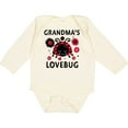 thumbnail image 3 of Inktastic Valentine's Day Grandma's Lovebug Girls Long Sleeve Baby Bodysuit, 3 of 5