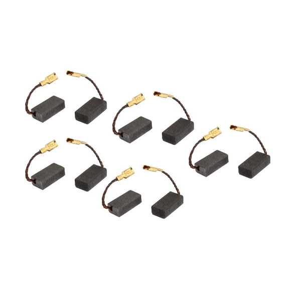 10 Pcs 15mm x 8mm x 5mm Angle Grinder Electric Motor Carbon Brushes Replacement