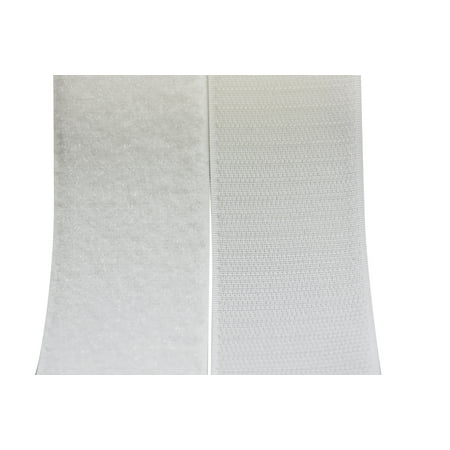 Sew On Hook and Loop For Fabric 1 Inch Wide White, 25 Yards - Walmart.com