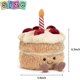 thumbnail image 3 of Birthday Cake Plush Toy Stuffed Animal Birthday Cake Plushie Doll Toys Gift for Kids Children 6.3inch, 3 of 5