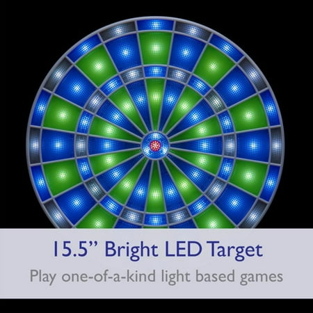 Viper - Ion Illuminated 15.5" Electronic Dartboard - Blue