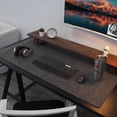 thumbnail image 2 of Alfombrilla de ratón grande XXL para oficina, gamer, escritorio de ordenador, mesa, teclado, alfombrilla de ratón grande, cojín de fieltro de lana para ordenador portátil, alfombrilla antideslizante p, 2 of 5