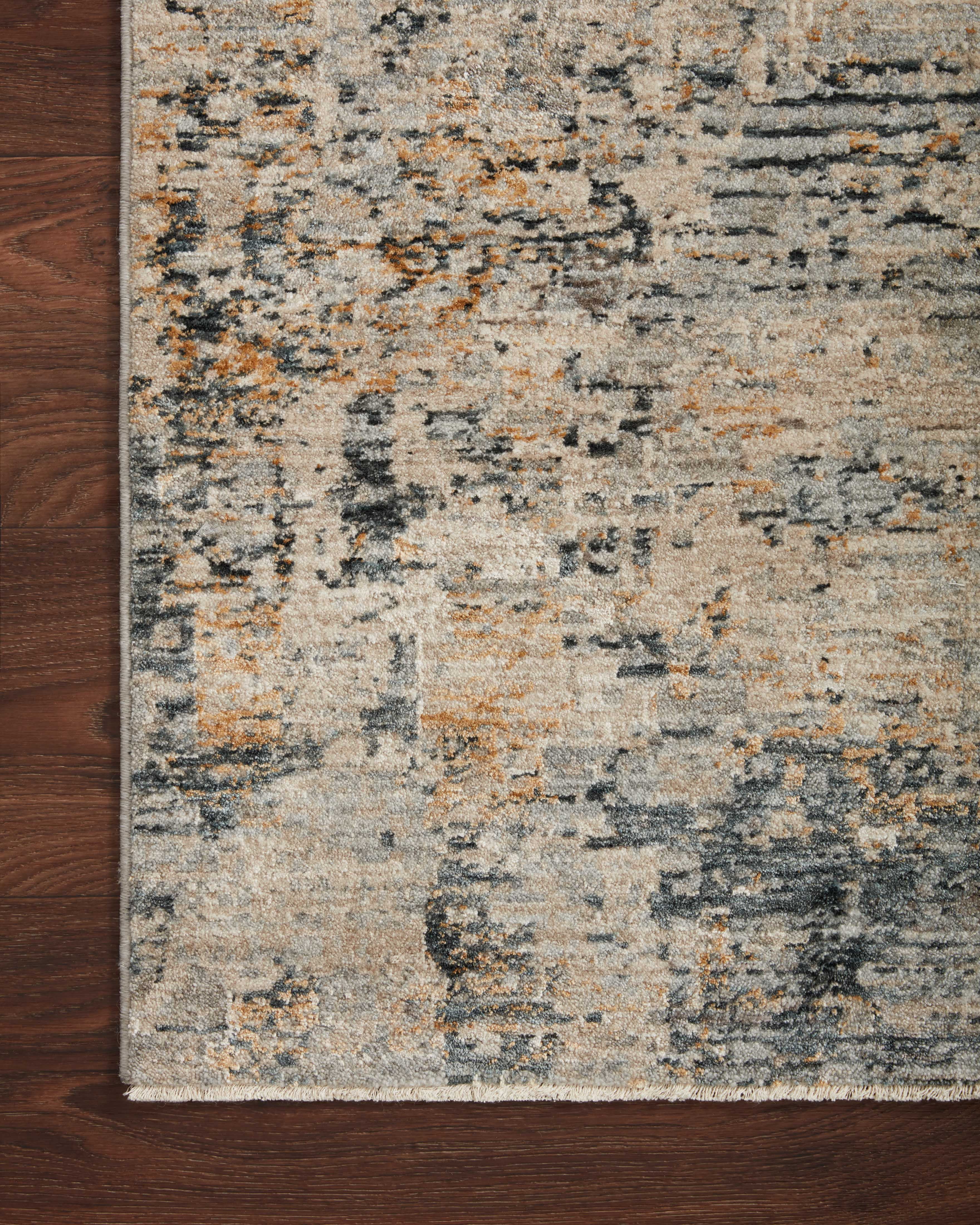 Loloi Axel Collection AXE-03 Beige / Sky, Abstract Area Rug 11'-6" x 15'-5"