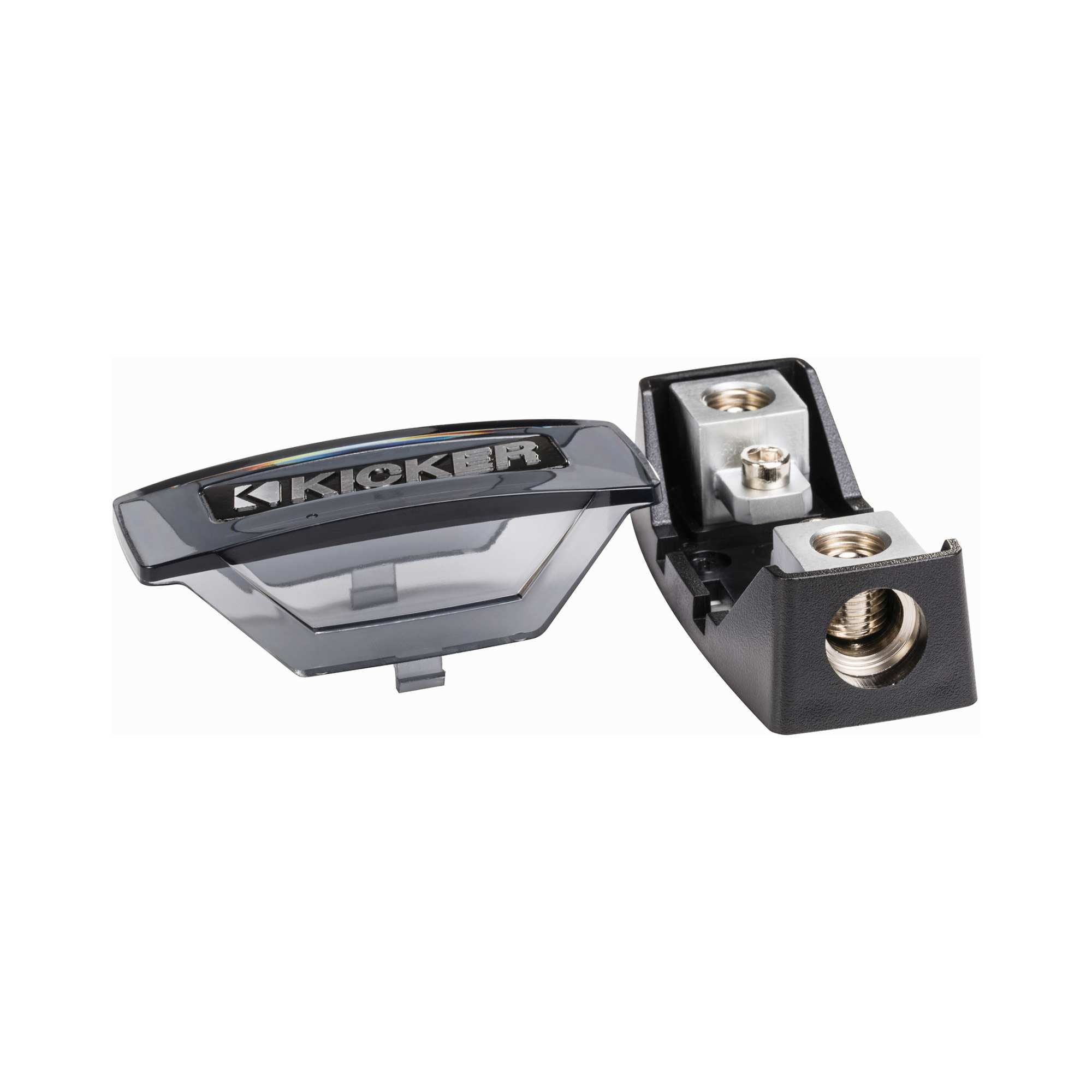Kicker 60 Amp AFS Fuse and Fuse Holder Bundle - 46FHS & 46AFS60