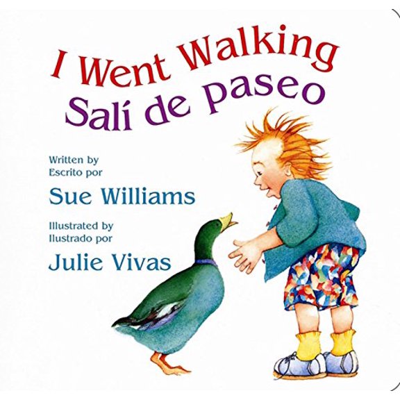 Pre-Owned I Went Walking / Sali De Paseo (Spanish Edition), 9780152058951, 0152058958, Paperback, Bilingual edition