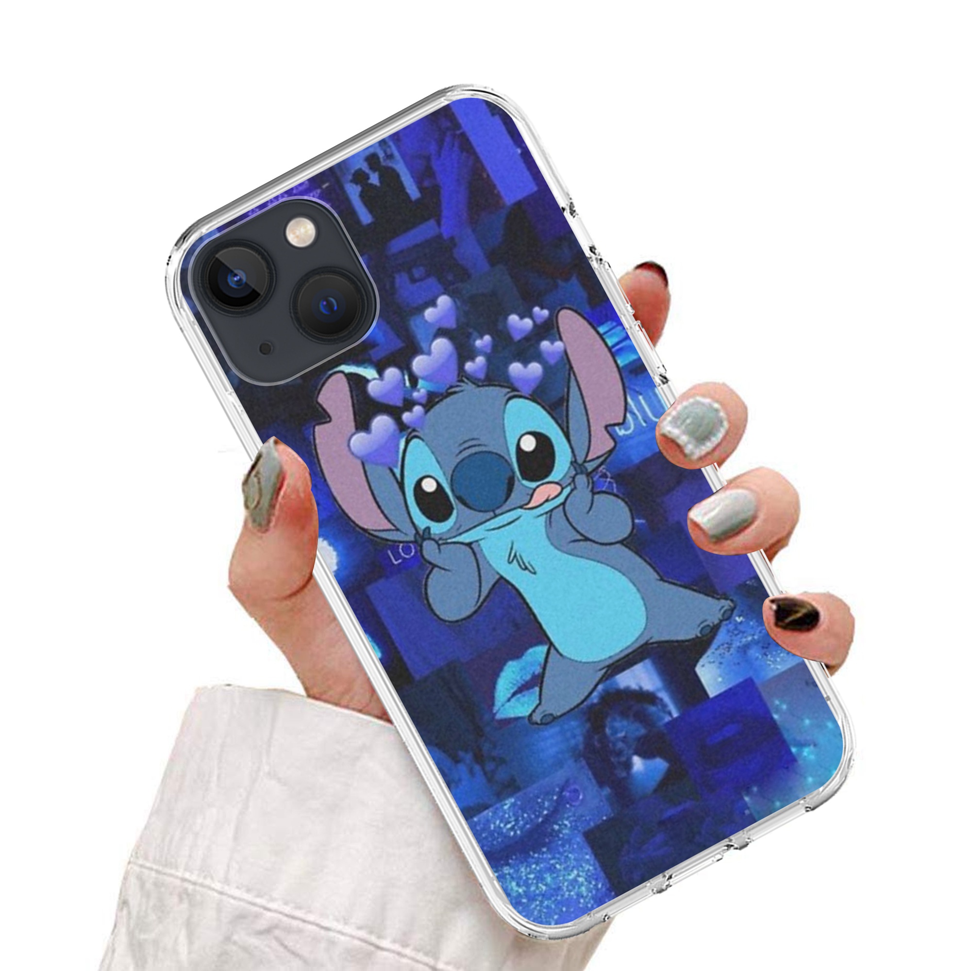 For Iphone 5 5s Se 16 Case Stitch Clear Super Cute Comic Phone Case For Iphone 5 5s Se 16 Phone Case Walmart Com