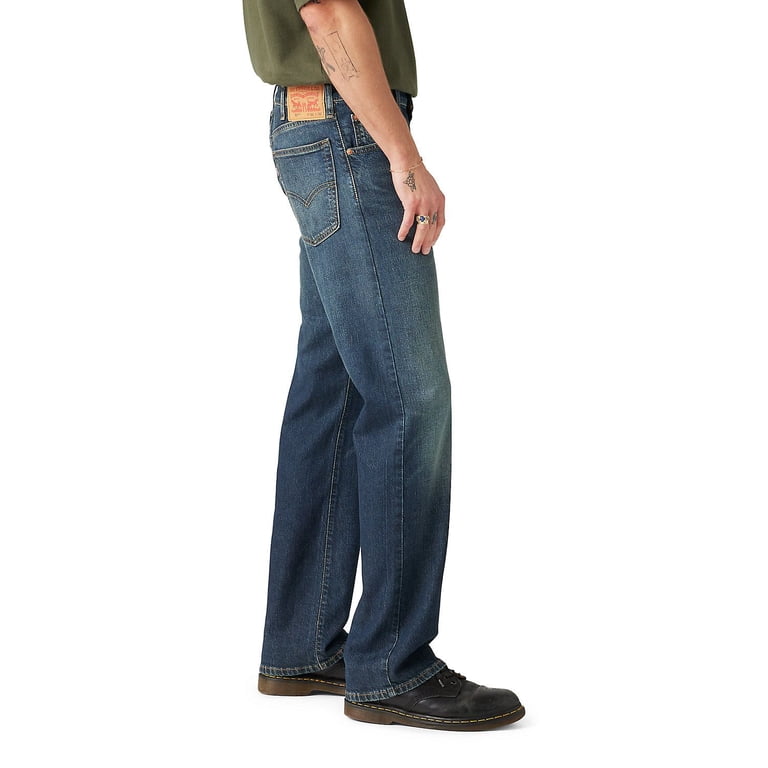 Levi's 517 BOOTCUT MEDIUM INDIGO ② Men's Levi's® 517™ Bootcut Jeans Color: Medium Indigo Worn In Size