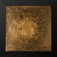 thumbnail image 2 of Willett, Michael 20x20 Black Modern Framed Museum Art Print Titled - Neuron in Gold, 2 of 5