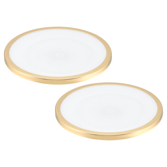 Unique Bargains 5.6 Inch Inner Dia. Lampshade Diffuser, 2 Pieces Dustproof Dust Protection Cover Acrylic Board for Barrel Lamp Shade
