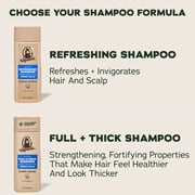 Dr. Squatch Mens Refreshing Shampoo, Hydrating Natural Sulfate Free Shampoo for Men, Pine Tar, 11 fl Oz