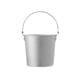 thumbnail image 1 of Cubo de pellets de hielo galvanizado, cubo de aluminio for aperitivos, Mini cubo de hielo portátil, cubo de hielo creativo for Bar, 1 of 4