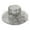Gray B, variant on Women's Flower Net Yarn Sun Hat,Wedding Cocktail Tea Party Derby Hats,Beach Garden Sunscreen Sun Hat,Female Organza Top Hat,Various Colors Available