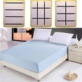 thumbnail image 2 of Cateissary hoja clip cama sujetador paño tamaño compacto agarre tira ajustable elástico accesorios para el hogar blanco / 4 piezas Type3 NO3, 2 of 6