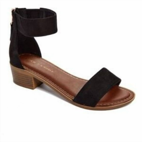 Rock and Candy Womens Nancie Dress Sandal Black Suede 7.5M