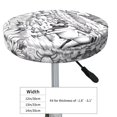 thumbnail image 4 of Fotbe Country Farm Scene Stool Covers Round,Waterproof Round Bar Stool Covers Bar Chair Covers Washable Stool Cushion Slipcover for 12-14 Inch Chair-, 4 of 7