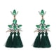 thumbnail image 5 of 1 Pendientes Colgantes de Bohemio Vintage, Accesorio Flecos Y Borlas para Fiestas Hugo Pendientes de borla de mujer, 5 of 7
