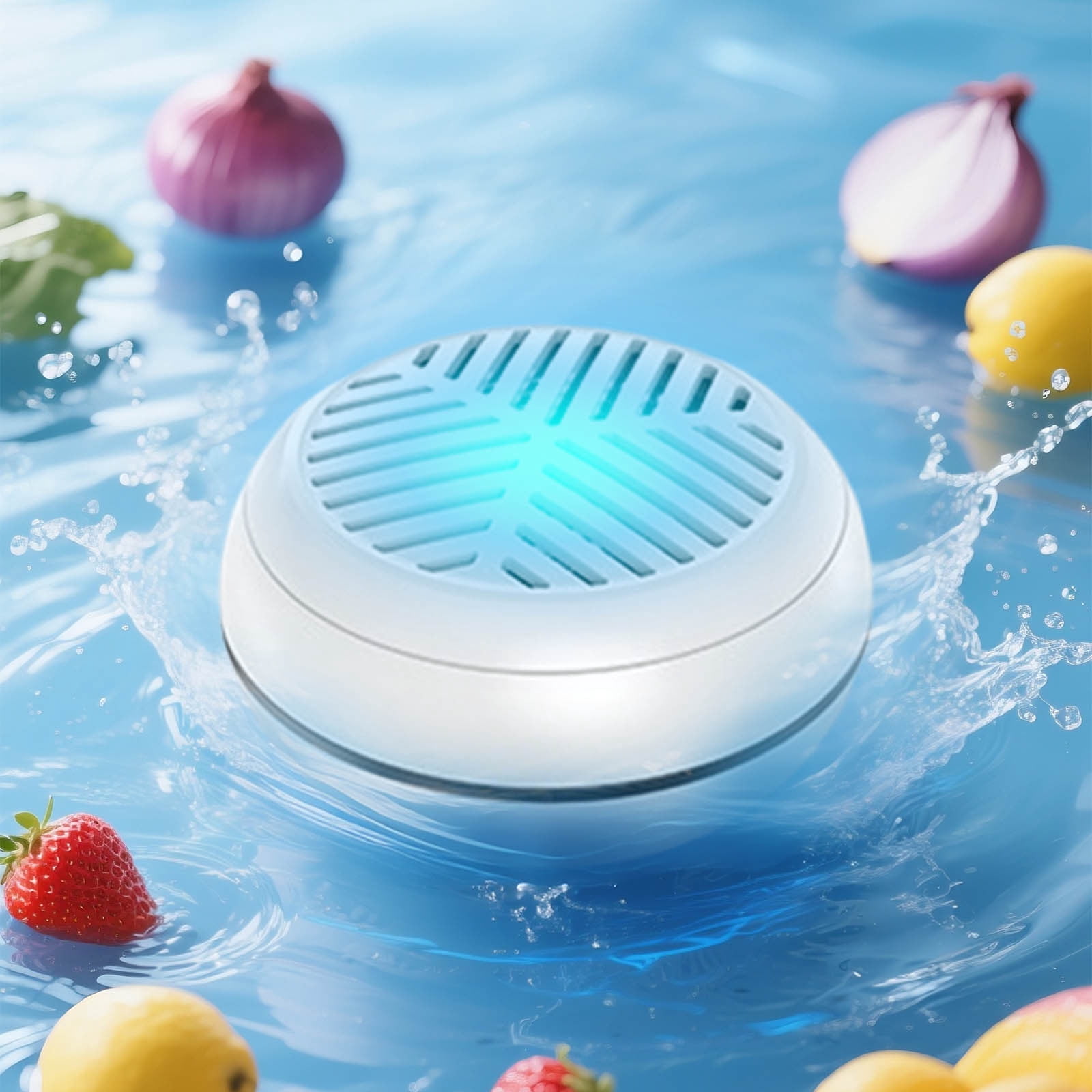 CanGonggg Fruit And Vegetable Washing Machine Fruit And Vegetable USB Wireless Portable Food Purifier With Purification Technology For Rice Meat And Tableware Brushes for Cleaning Long Handle