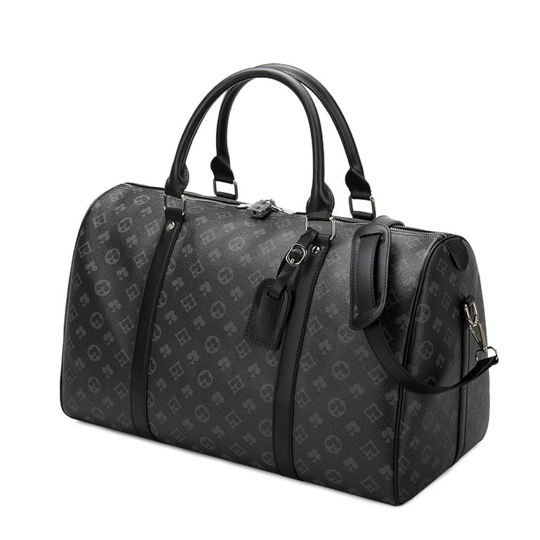 Skearow Checkered Duffle Bag,21L Luggage Bag,Travel Overnight