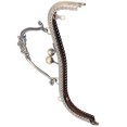 thumbnail image 1 of Cerradura Con Cierre De Beso, Marco De Monedero De 20,5 Cm De Aleación Exquisita Hermosa Y Práctica Para Bolsos De Bricolaje Para Accesorios De Hardware Para Bolsas Con Candado Ccdes Otros, 1 of 8