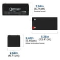 thumbnail image 2 of ML3-12 - 12V 3AH SLA Replacement Battery for WP2.9-12T - 3 Pack, 2 of 6